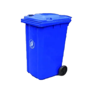 Garbage Bin With Paddles